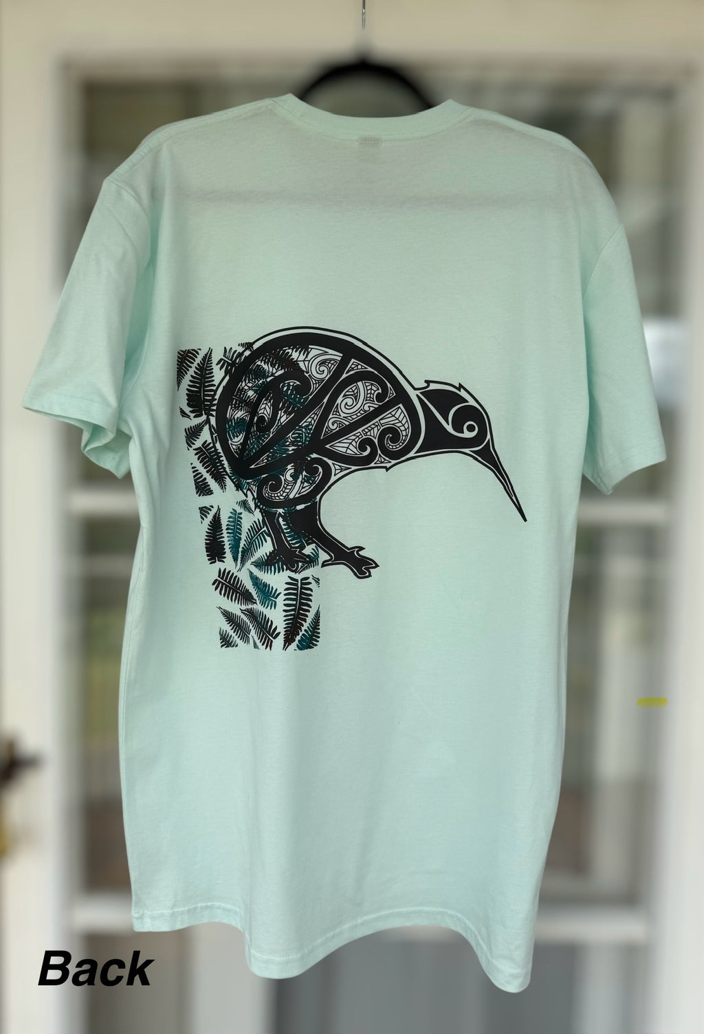 Heat Press/Stencil Kiwi on "Sea Foam" image 0
