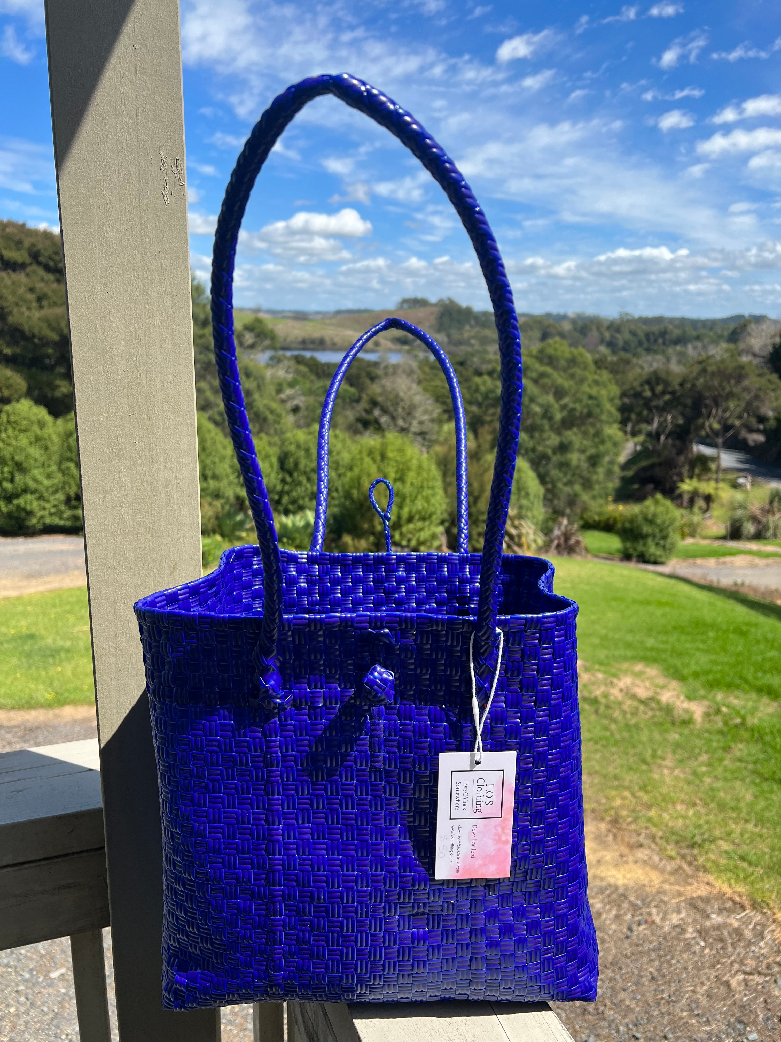 Recycled Plastic Tote Bag image 2