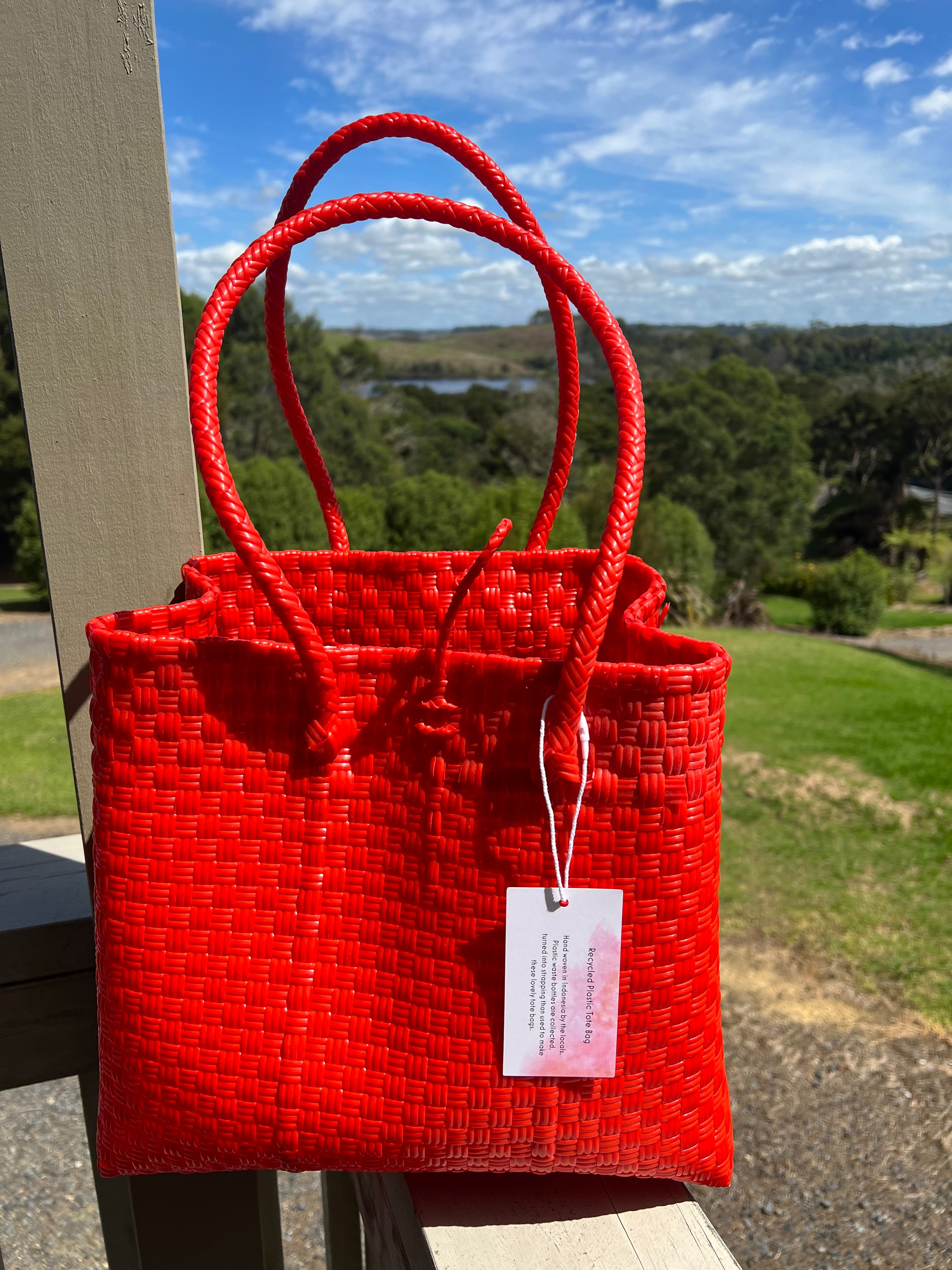 Recycled Plastic Tote Bag image 1