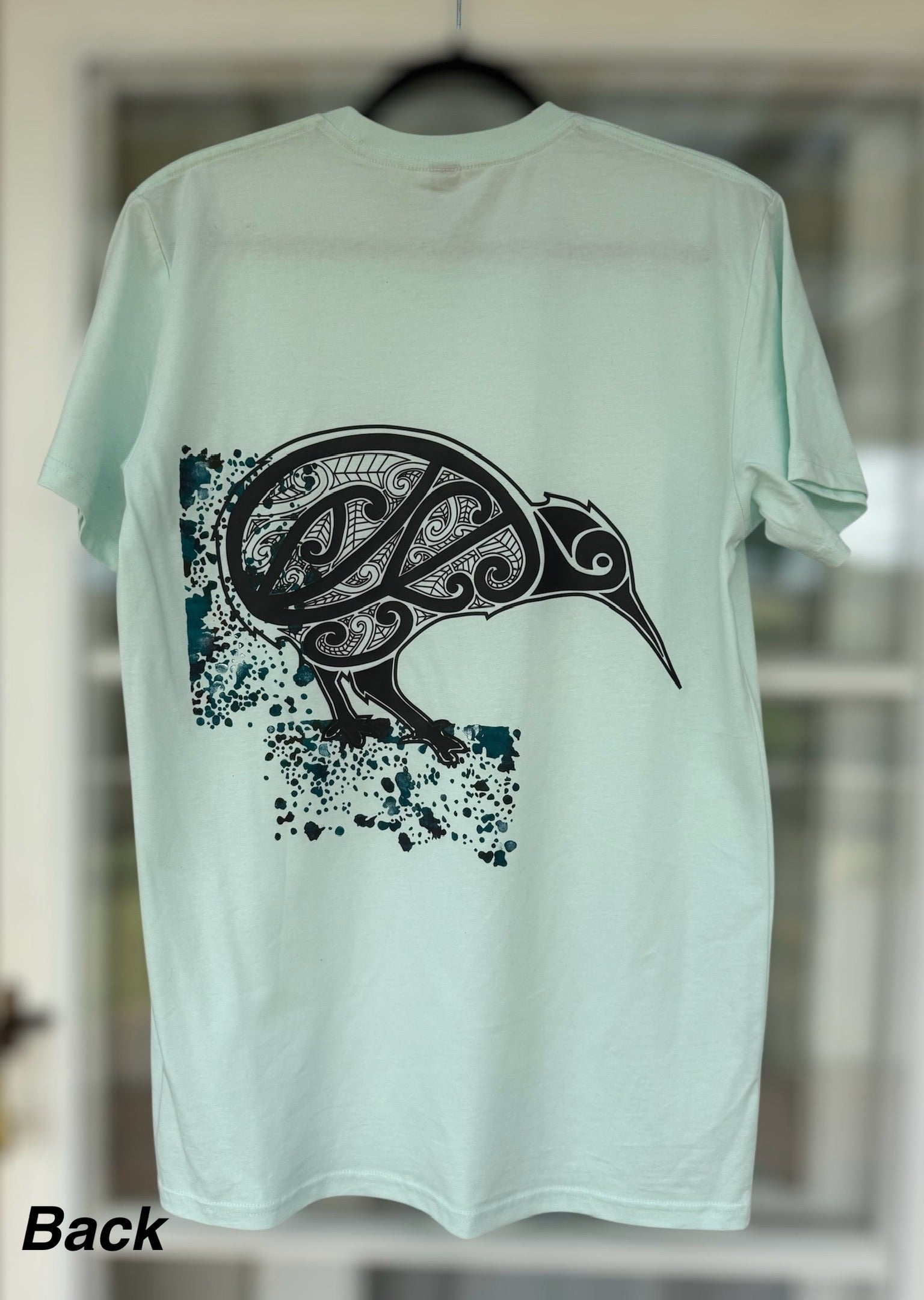 Heat Press/Stencil Kiwi on "Sea Foam" image 0