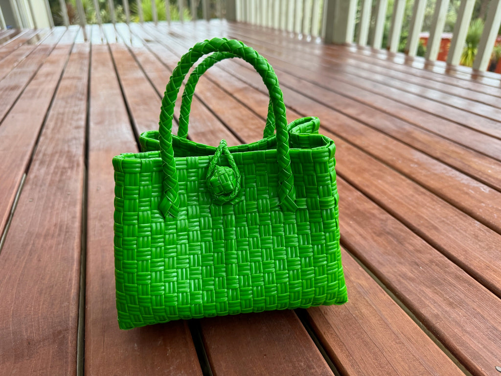 Green Single Colour Tote Bag image 0